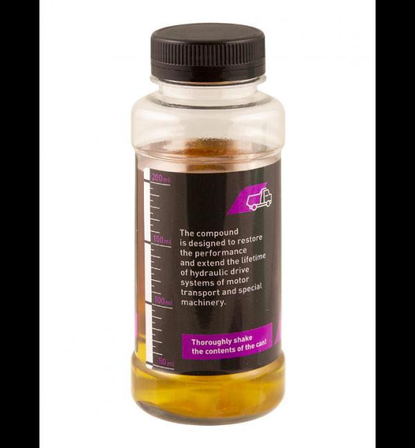 Hydraulic oil additive Atomium MAX Hydraulic to reduce friction, restore power of a