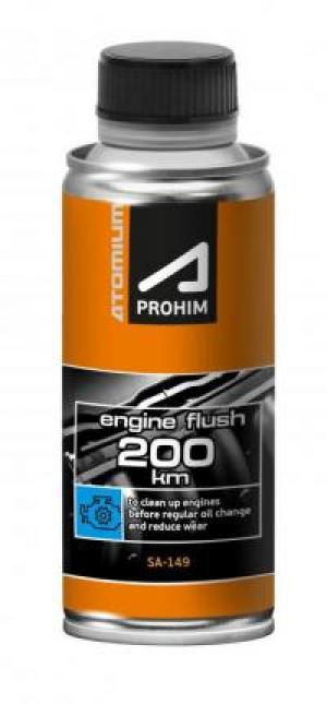 Engine oil additive to clean engine| Atomium &quot;Engine flush 200&quot; | Long-term soft flushing of the engine oil system
