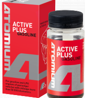 Petrol engine treatment | Atomium &quot;Active Plus Gasoline&quot; | Motor oil additive | for gasoline engines with big mileage, for restoring compression, power and eliminating oil consumption