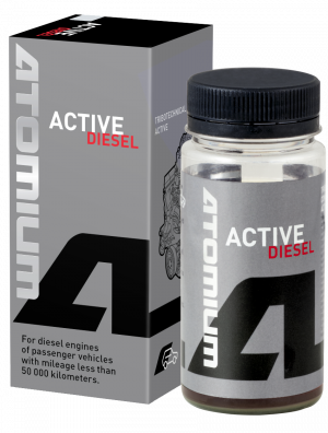 Atomium &quot;Active Diesel&quot; | Diesel engine oil additive | for new diesel engines, for restoring compression, power and eliminating oil consumption