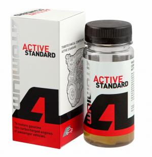 Oil Additive Active Standard for non-turbocharged engines with a volume of up to 1.6 liters to eliminate oil consumption, bullying, restore compression and power
