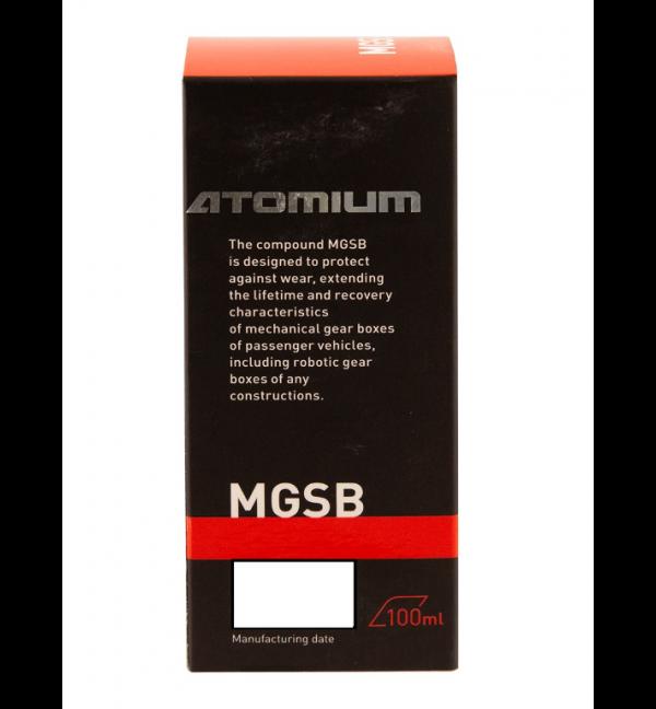 Manual gearbox oil additive Atomium MGSB to fix manual transmission